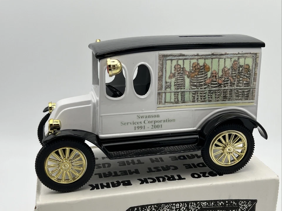 ERTL 1920 International Truck Bank Swanson Services Police 1991-2001 Foto 2 de 4