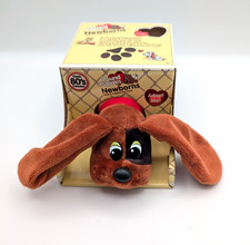 Pound Puppies Newborns Classic 80's Collection Brown With Black Spots 7-Inch