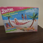 Mattel Barbie Hawaiian Fun Hammock Hideaway Playset 11in Dolls Vintage 5702