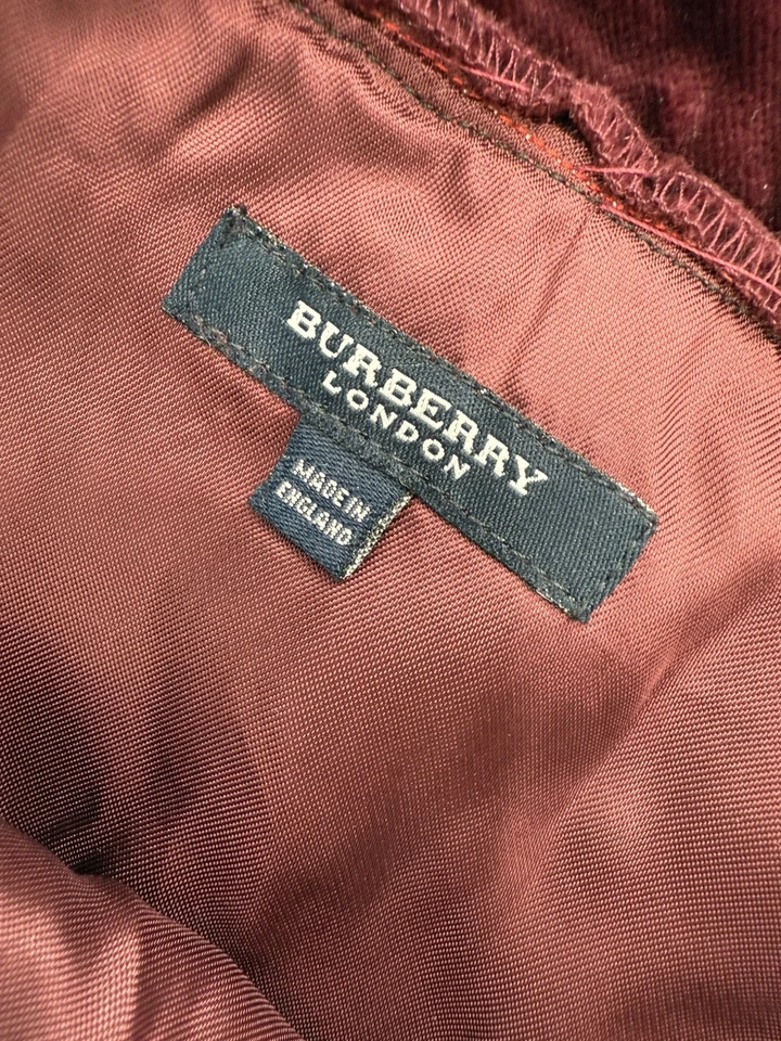 Винтажная единственная в своем роде лоскутная юбка Burberry Nova в клетку - Изображение 3 из 4