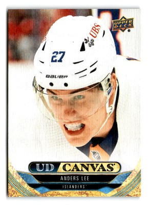2024-25 Anders Lee Upper Deck UD Canvas - New York Islanders