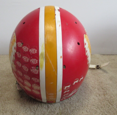 Casque Football Américain Vintage BIKE - Blanc - Fabriqué Aux USA