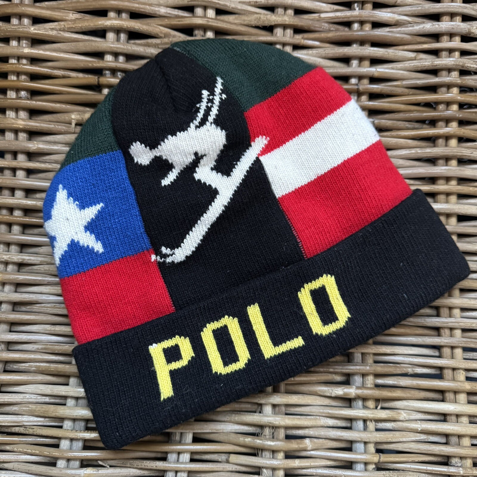 Polo Ralph Lauren Downhill Ski Man Beanie Mens Hat