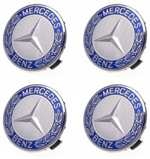 4x Mercedes Alloy Wheel Centre Hub Caps 75mm A B C E S M Class ML CLA