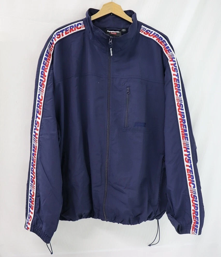 Veste de survêtement Supreme Hysteric Glamour bleu marine nylon homme taille XXL