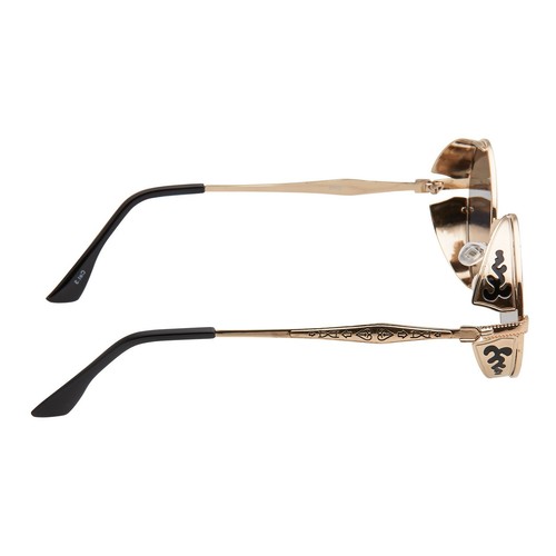 Gafas de sol redondas Steampunk Retro Cyber Gafas Goth Copper Vintage Rave Goggles - Imagen 27 de 80