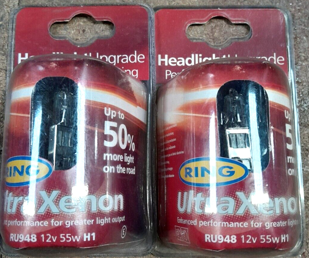 Ring RU948 Headlight Upgrade Performance Lighting-ULTRA XENON 12v 55w H1