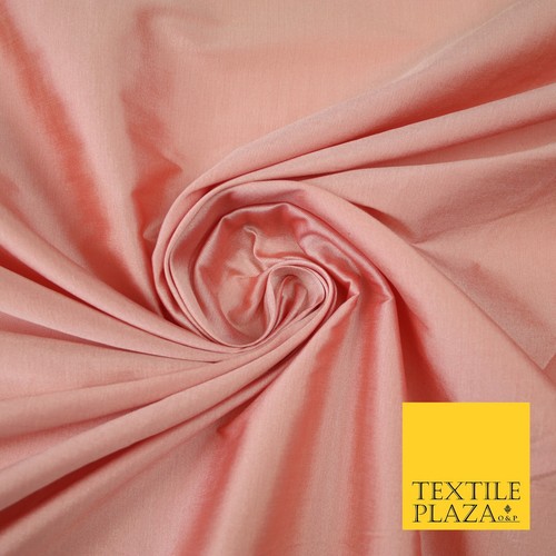 OVER 55 COLOURS Two Tone Shot Faux Imitation Matte Silk TAFFETA Dress Fabric 58" - Picture 42 of 117