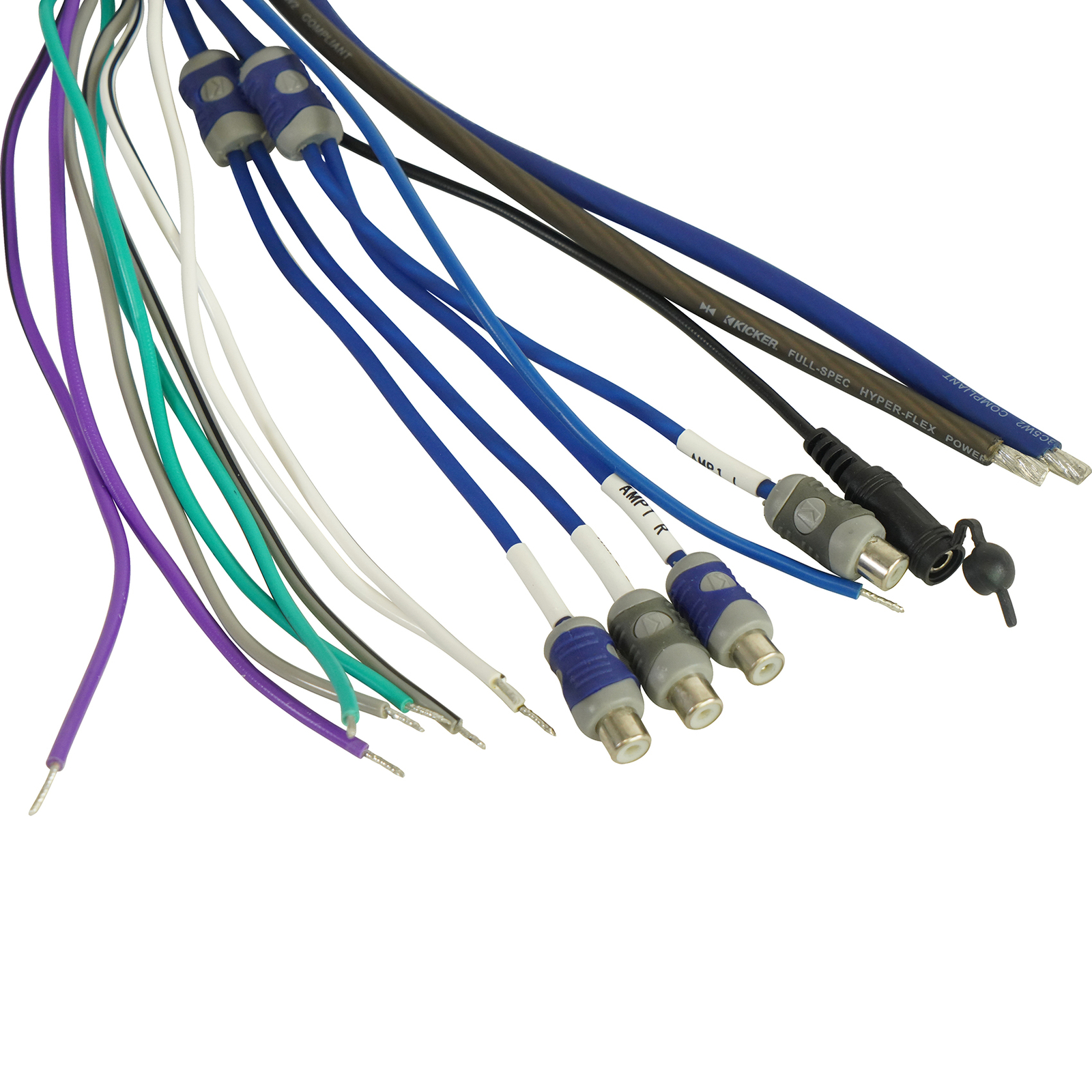 KICKER 48PXA4004 400-ваттный 4-канальный усилитель для автомобиляквадроциклаUTVRZR PXA4004