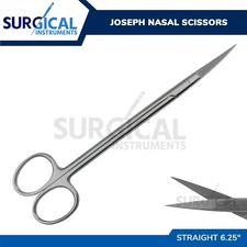 Joseph Nasal Scissors Straight 6.25" Surgical Dental Instruments German Grade
