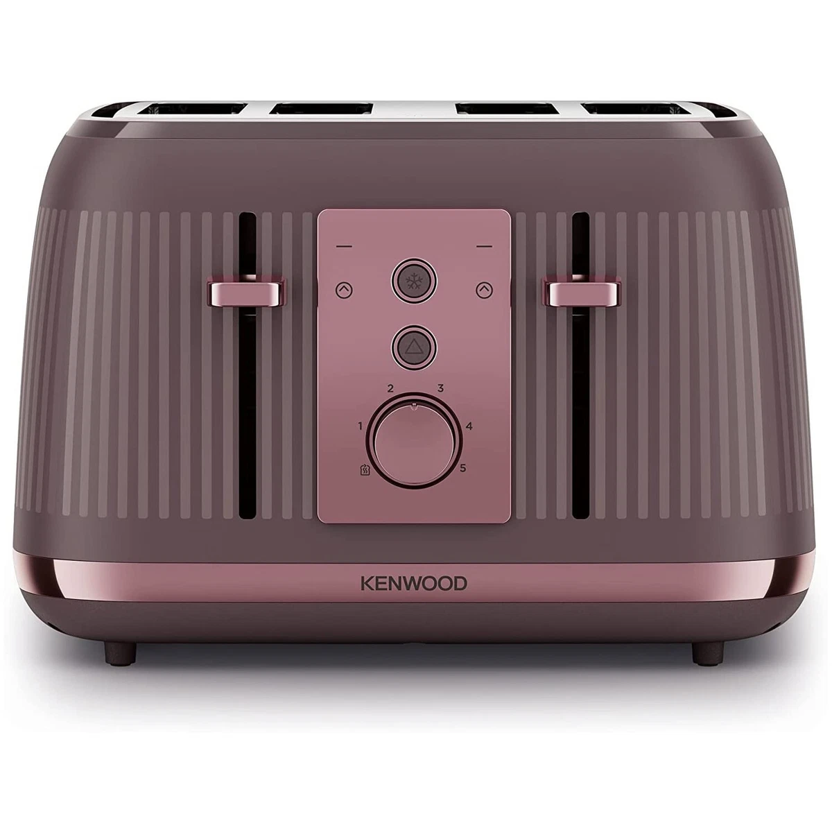 4 slice cheap purple toaster