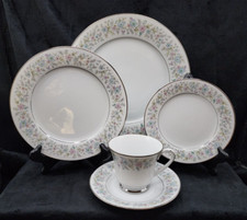 NORITAKE  BLYTHE 5 piece Place Setting PLUS EXTRA PIECES