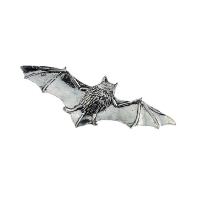 Pipistrelle Fledermaus Zinn Anstecknadel Abzeichen/Brosche Goth Gothic Vampir Fliegen Brandneu mit Etikett/NEU