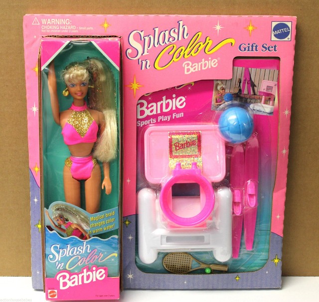 splash n color barbie