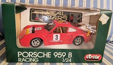 CB Car Red Porsche 959 B Racing 1/24 Scale Made In Italy 1983