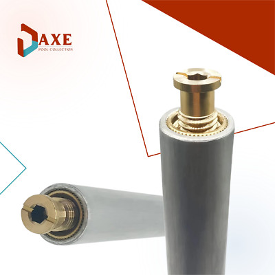 AXE 18  Aluminum Tube with Brass Anchor for Pool Safety Cover Installation