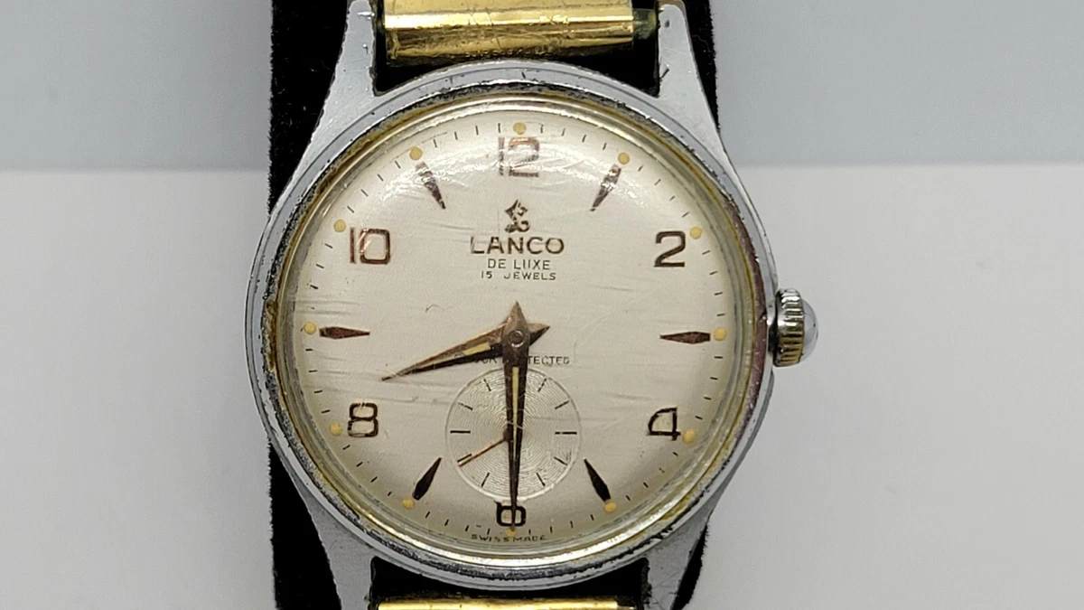 Vintage lanco best sale watches