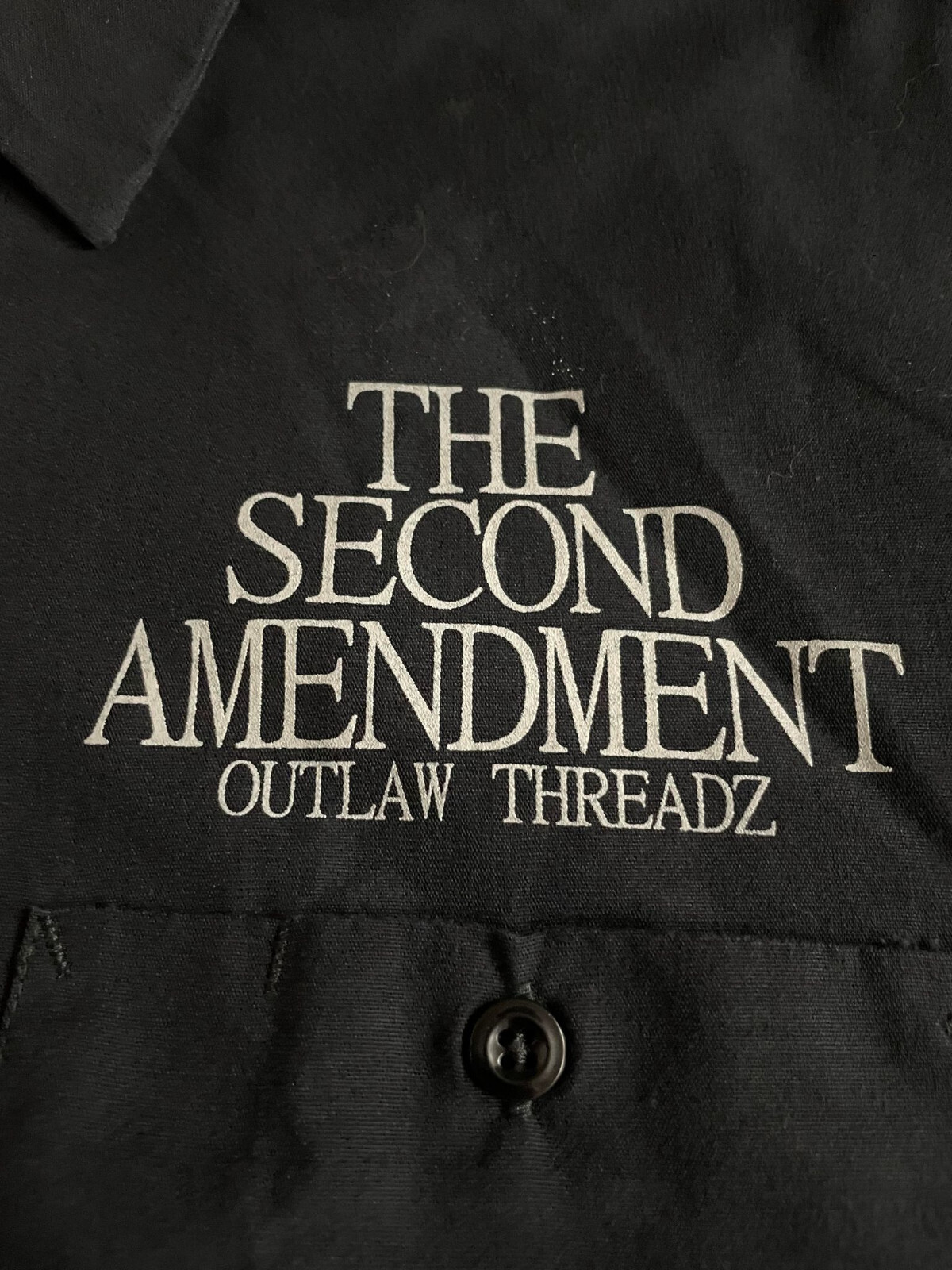 Second Amendment Button Up Work Shirt 2nd Gun Rig… - image 5