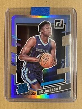 2023-24 PANINI DONRUSS GG JACKSON II RATED ROOKIE #232 Silver Die Cut /75 RC