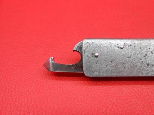 Custom Handmade Glass Breaker Pocket knife Carbon Blade Damascus Handle A019 - Picture 12 of 12