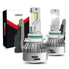 LASFIT 9006 HB4 LED Fog Light Bulbs 60W 6000LM White Conversion Kit Bright Light