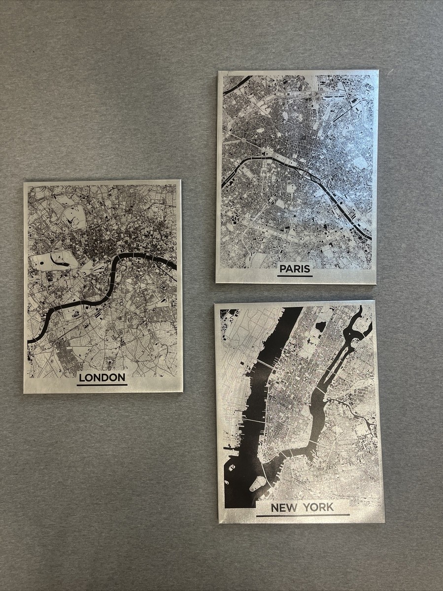 Ikea Pjatteryd 3 Cities (London New York Paris) Art Prints by