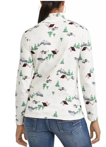 Turtleneck Top Mock Neck Winter Camping 
