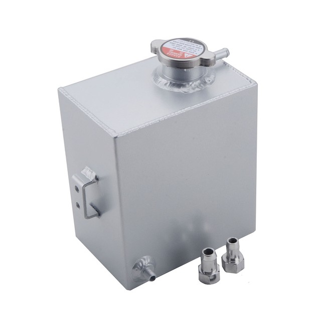 Aluminum Coolant Radiator Overflow Expansion Water Tank Fits All Jeep