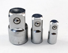Socket Convert Reduce Adapter 1/4" F to 3/8" M, 3/8" F to 1/2", 1/2" F to 3/4" M