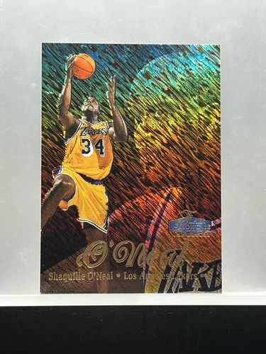 1997-98 Flair Showcase Grace #7 Shaquille O'neal Row 1 Lakers HOF