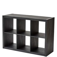 6 Cube Storage Organizer Bin for Vinyl Records Albums Books Art Collectables