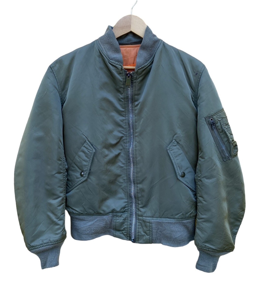 Vintage 50s / 60s Type MA-1 SCHOTT flying bomber jacket | eBay