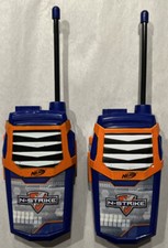 Nerf Night Talkies Lot Of 2 Walkie Talkies - N-Strike w/built In Flashlight