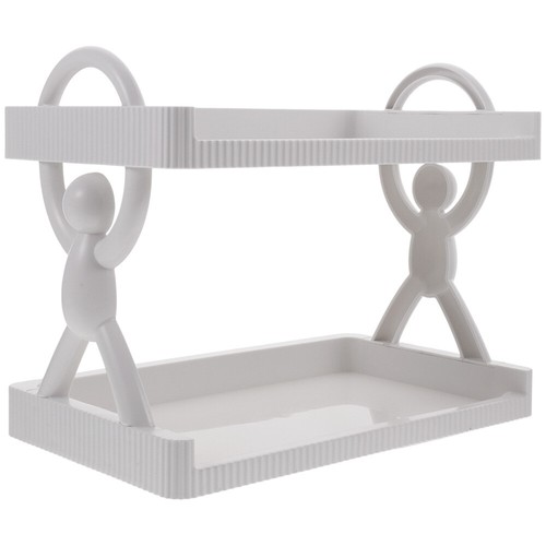 Mehrschichtiges Mehrzweck Dual Use Kosmetik Aufbewahrung Aufbewahrung Regal - Bild 5 von 12