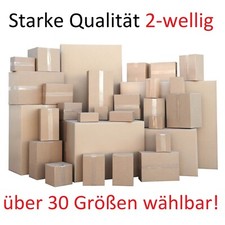 Versandkartons Faltkarton Karton Versandkarton 2-wellig stabil in vielen Größen