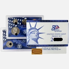 2004 U.S Proof Set with Original Box and COA - #C04NQ