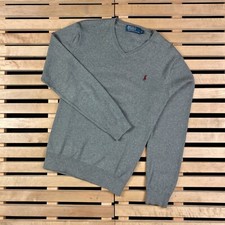 Mens Long Sleeve Jumper Polo Ralph Lauren Vintage Size S