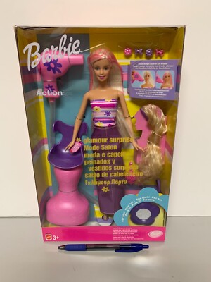Barbie Vintage 2001 Glamour Surprise Mode Salon #54215 - NRFB Collection