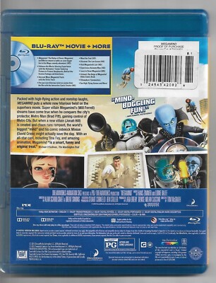 Megamind [2010] Blu-ray (Will Ferrell, Jonah Hill, Brad Pitt, Tina