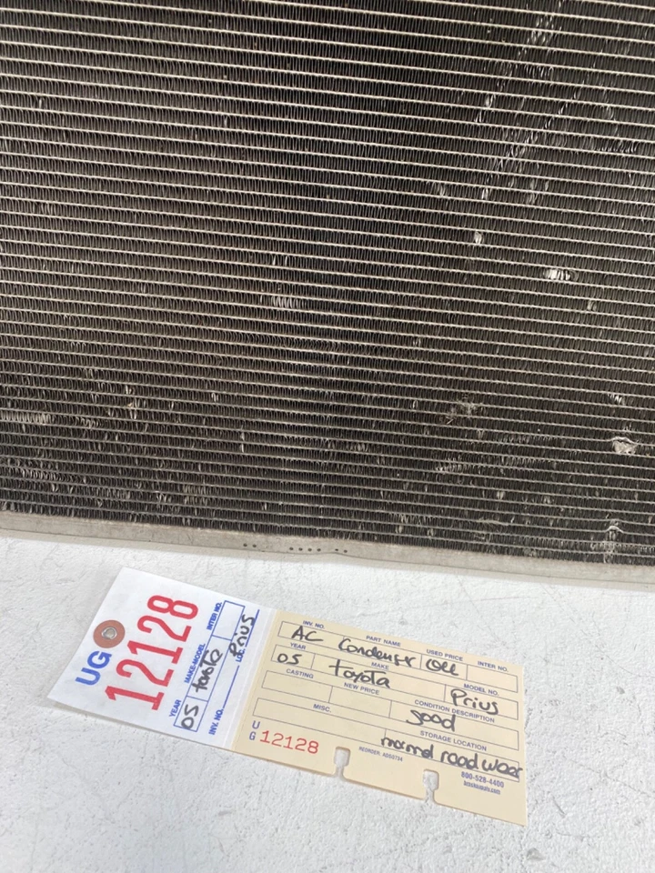 Toyota Prius 2005 condensador de aire acondicionado OEM Foto 3 de 4