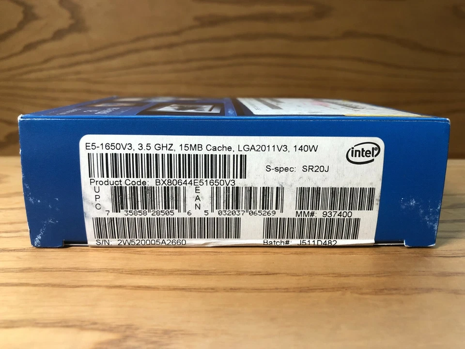 Intel Xeon Processor E5-1650 v3 - Image 3 of 4