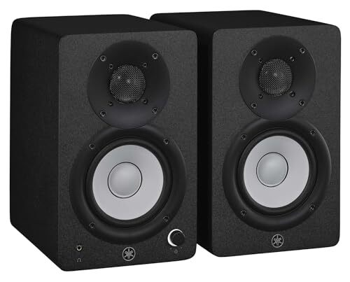 Yamaha YAMAHA Powered Studio Monitor Speaker Pair Compact Black HS4 - Picture 1 of 1