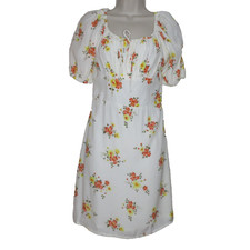 NWT Faithful The Brand Women's Pippa Camargue Floral Print Mini Dress Sz 4 B60