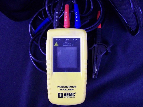 Aemc Phase rotation intstrument - Picture 4 of 7