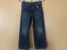 Carter  s Boy  s Size 5 Jeans Dark Wash Straight Leg Adjustable Waist Denim