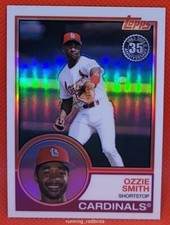 2018 Topps Silver Pack Chrome 1983 Ozzie Smith #56 HOF - 10+ Items Ship FREE!!!