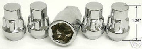 4 Pc For TOYOTA FJ CRUISER LOCKING LUG NUTS CUSTOM WHEEL LOCKS
