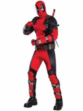 DISFRAZ DE Deadpool adulto xl Gran Herencia Superhéroe Marvel Juegos con disfraces con kit de armas