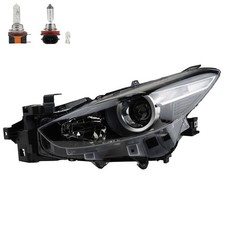 Scheinwerfer links + Leuchtmittel passend für Mazda 3 BM/BN + LWR 02/17-
