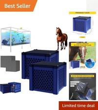 Pure Cube Water Trough Filter 2.0, Aquarium Water Trough Purifier Cube for Horse